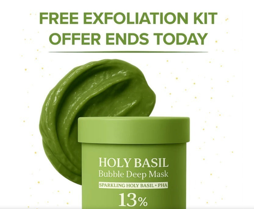 Holy Basil Bubble Deep Mask